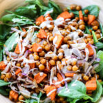 Spinach-and-Chickpea-Salad